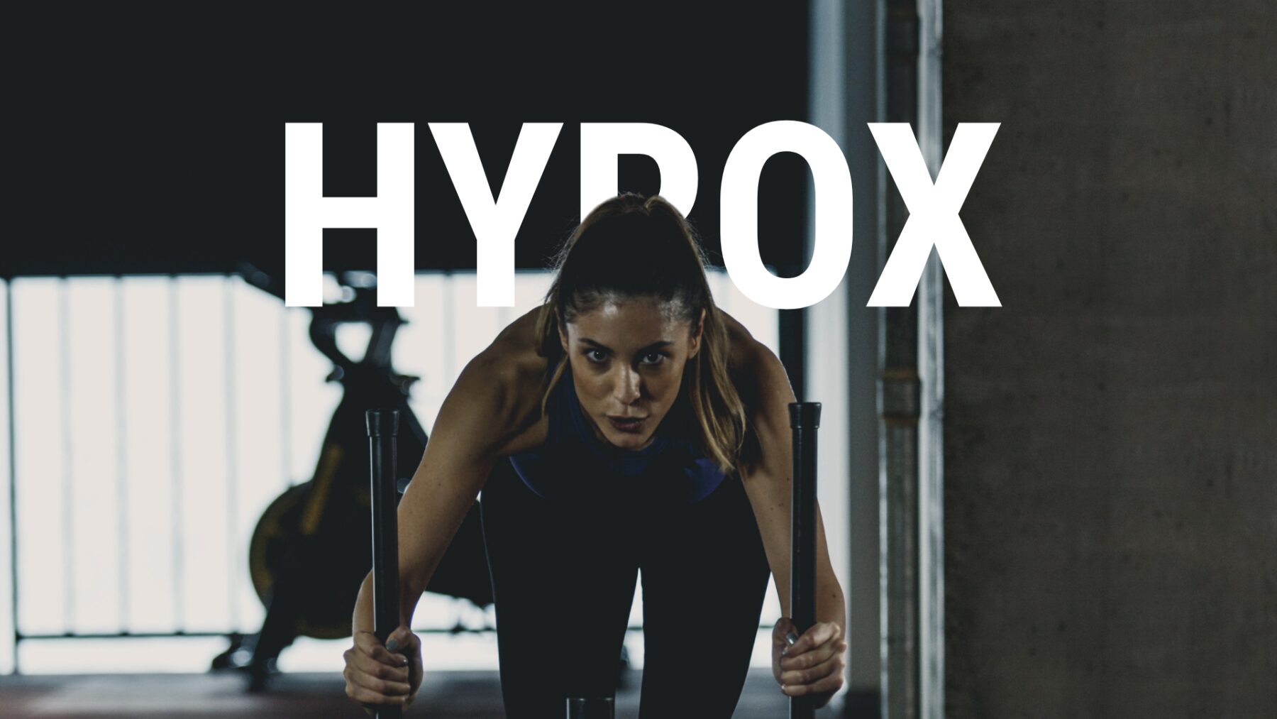 Athlete training for Hyrox — RIAK Hyrox coaching